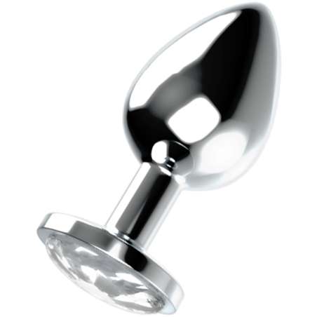 OHMAMA PLUG ANAL ACERO CON CRISTAL - Dos Rombos Rojos | Tu Tienda Ertica  Online